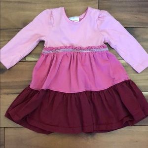 Hanna Anderson tiered dress.  Size 80/18-24 months